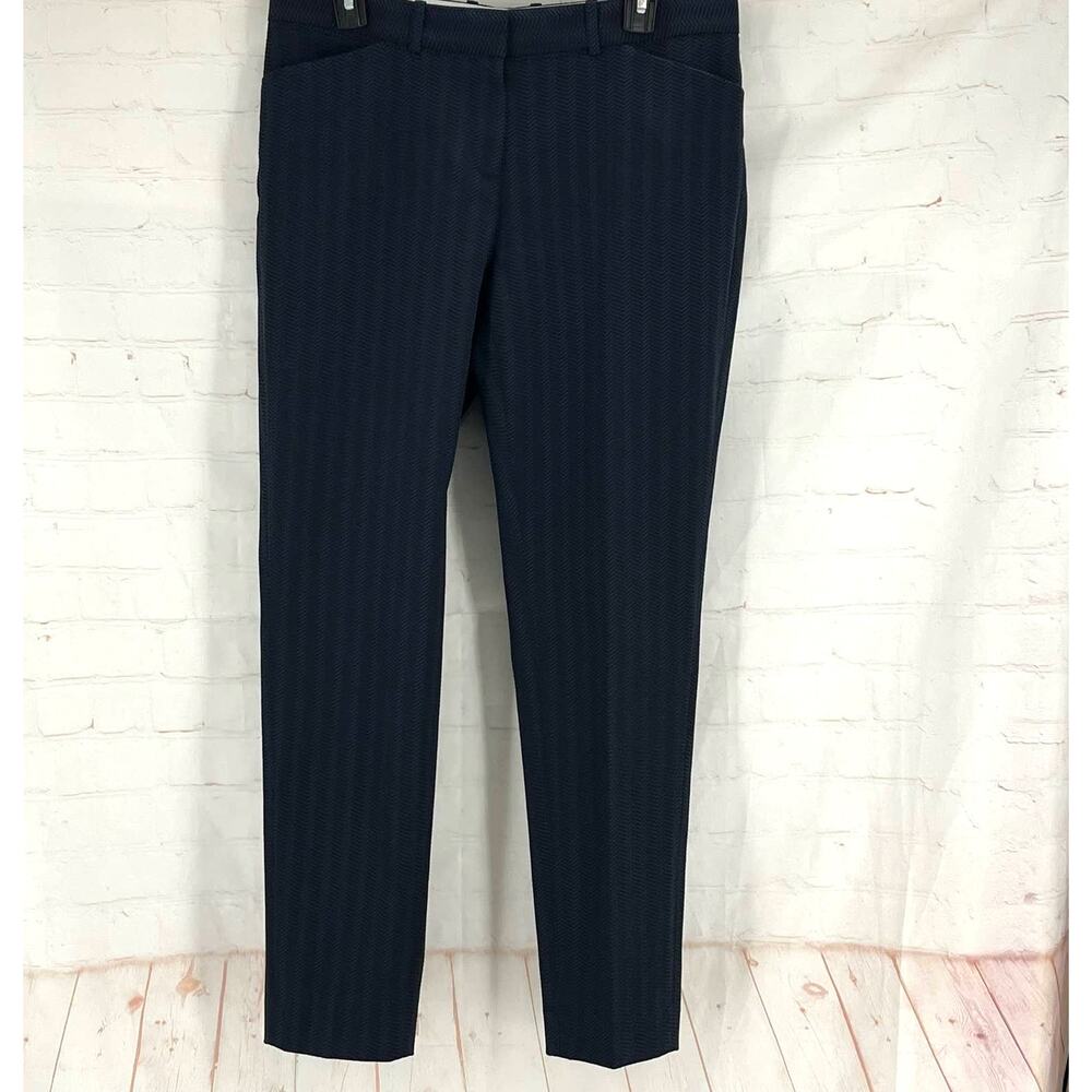 Lafayette 148  downtown chevron printed pants 8